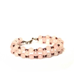 Rose quartz bracelet 