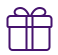 Icon Free gift box